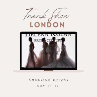 To all #brides of #london ! Our new #bloom collection of #2023 will land at @angelicabridal only for 3 days ! Book an appointment now !